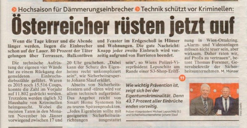 Zeitungsartikel